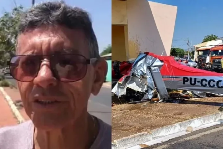 VÍDEO! Motorista da van atingida por avião diz que o choque foi inevitável: “nascemos de novo”