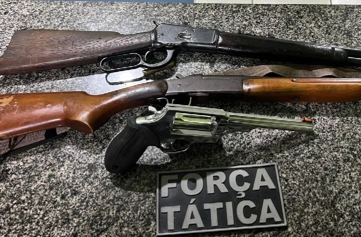Homem é preso com armas e munição na zona rural de Simplício Mendes