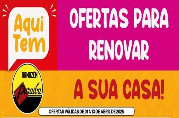 Armazém Paraíba oferece as melhores ofertas em móveis para transformar seu lar