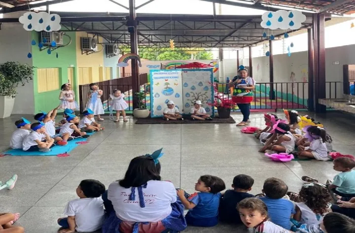 Estudantes do Colégio Paulo Freire celebram o Dia Mundial da Água