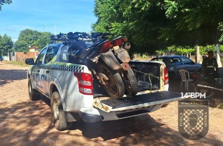 Força Tática apreende motocicletas com sinais adulterados em Oeiras