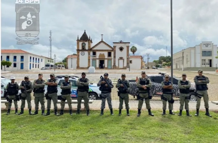 Polícia Militar reforça segurança em Oeiras na 12ª edição da Operação Força Total