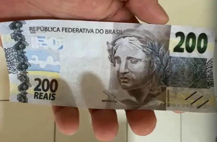 Golpistas tentam usar notas falsas de R$ 200 em Oeiras: comerciantes devem redobrar atenção
