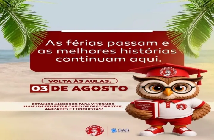 Colégio Paulo Freire se prepara para receber os estudantes e dar início a um novo semestre letivo