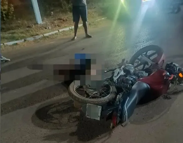 Mulher morre após acidente de moto em Corrente